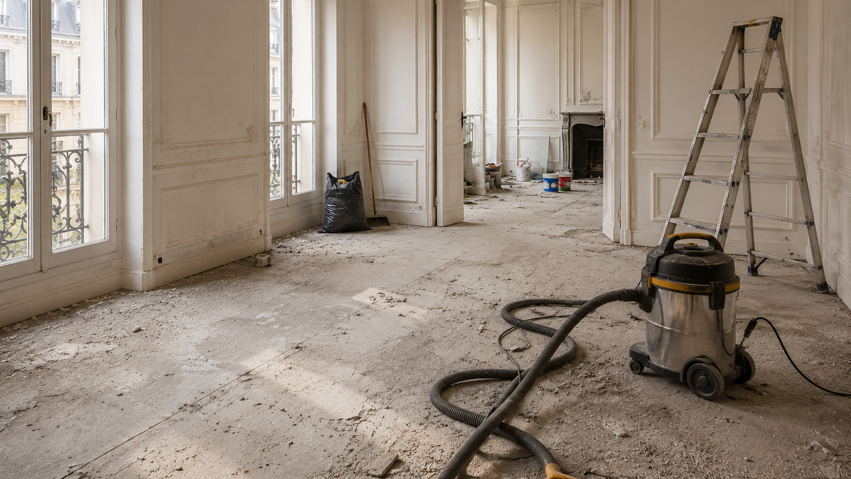 Nettoyage de chantier